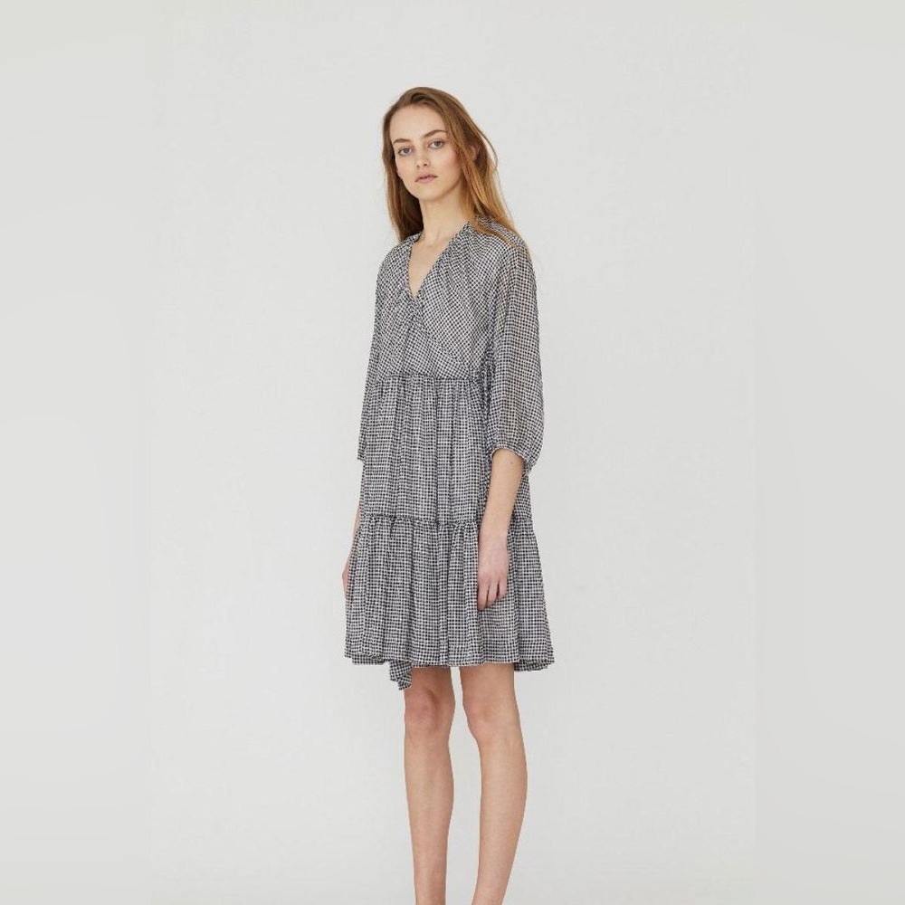 Designers, Remix Black and White Checkered Dress